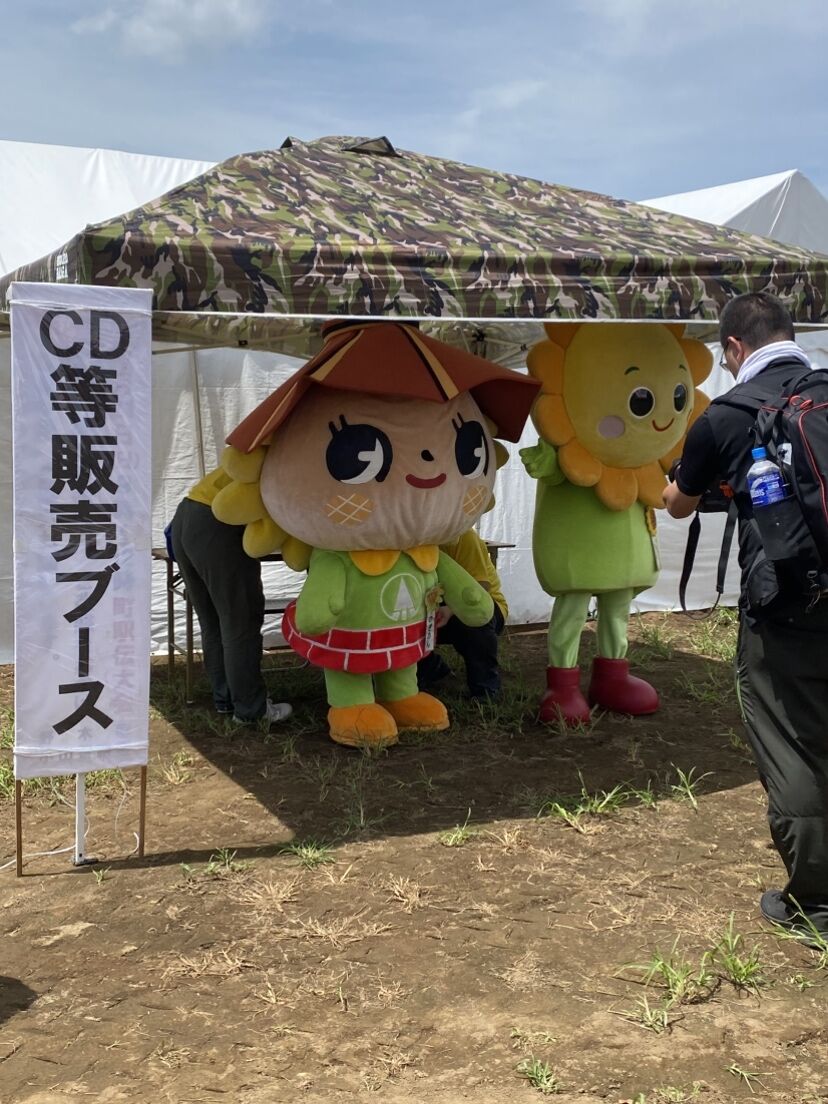 ひまわりのイベント会場の設営、撤去作業！